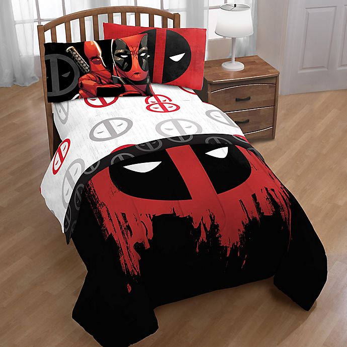 Marvel® Deadpool Invasion Full/Queen Comforter buybuy BABY