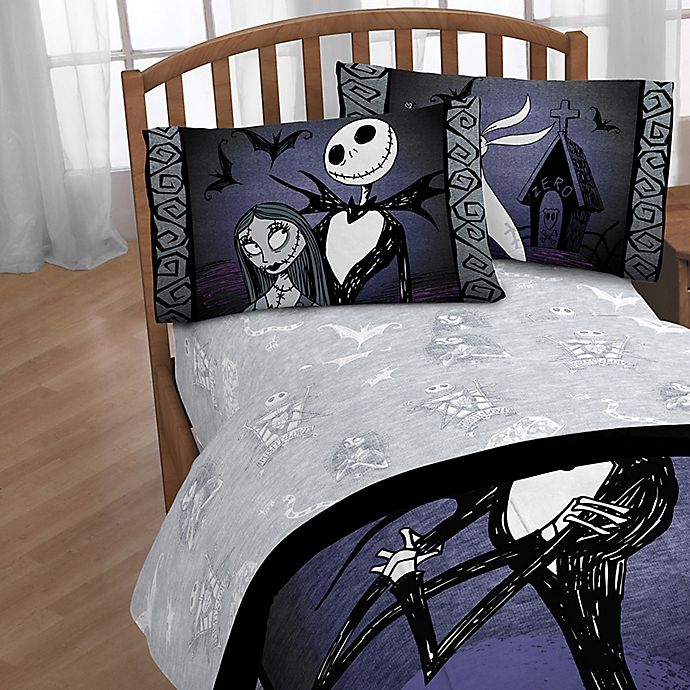 Disney Nightmare Before Meant To Be Sheet Set, Disney Bedding For Queen Size Beds