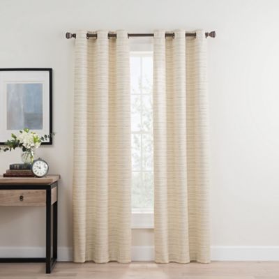 Roland 2 Pack Grommet Room Darkening Window Curtain Panels Bed