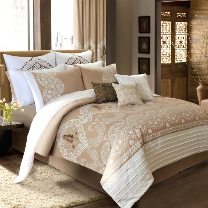 Kas Moroc Comforter Set, 100% Cotton | Bed Bath & Beyond