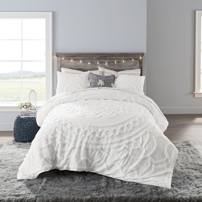 Anthology Tufted Medallion Comforter Set Bed Bath Beyond