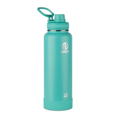 Blush Takeya Actives Insulated Stainless Water Bottle with Insulated Spout Lid 40oz 