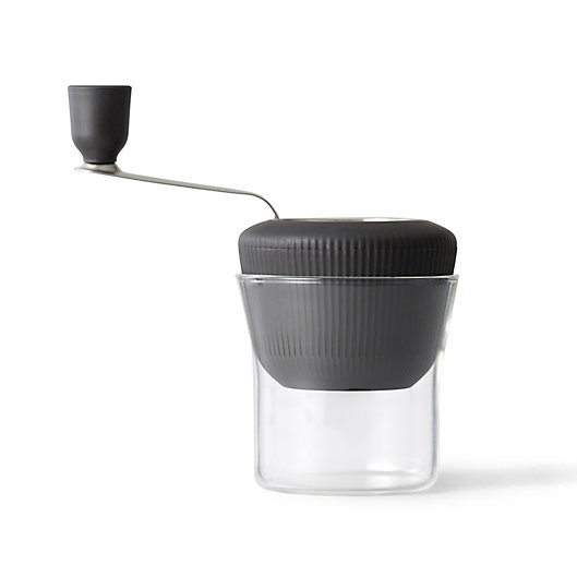 Alternate image 1 for Chef'n® Manual Coffee Grinder in Grey/Clear