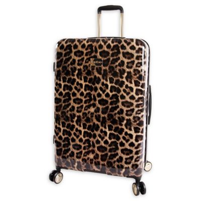 leopard carry on luggage