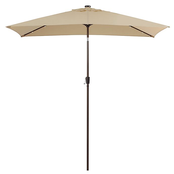 Destination Summer 11 Foot Rectangular, Large Rectangular Patio Umbrellas
