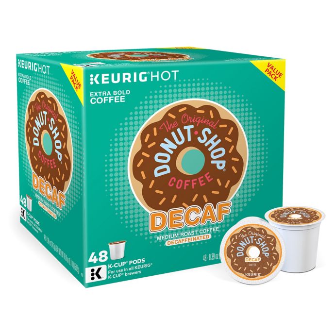 The Original Donut Shop Decaf Coffee Value Pack Keurig K Cup Pods 48 Count Bed Bath Beyond