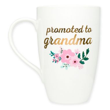 Pearhead&reg; Grandma Floral Mug. View a larger version of this product image.