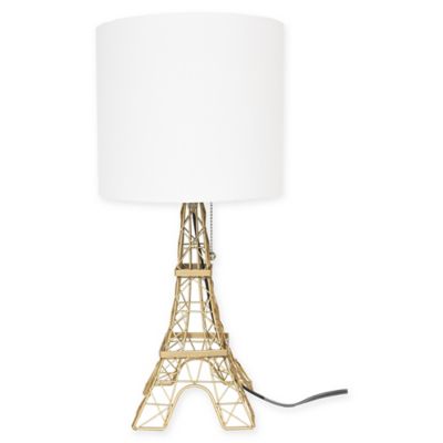 Eiffel Tower Table Lamp On 58, Eiffel Tower Crystal Diamante Silver Floor Led Lamp