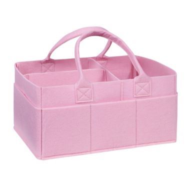 Sammy &amp; Lou Felt Storage Caddy in Pink. View a larger version of this product image.