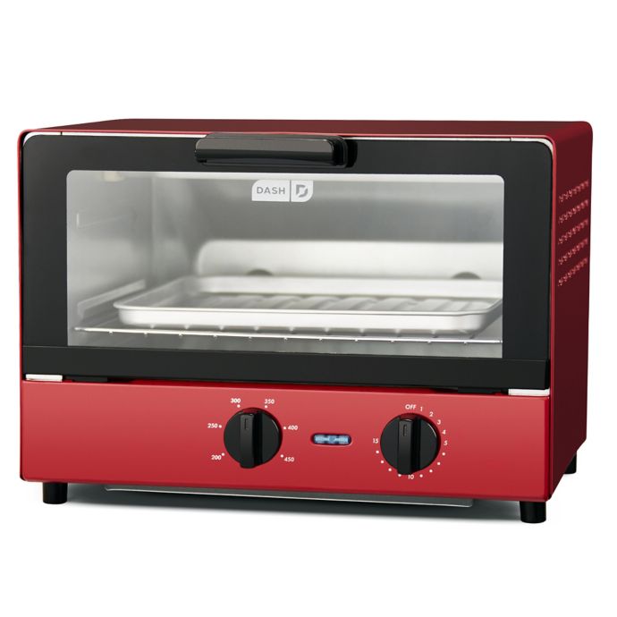 hamilton beach easy reach red toaster oven