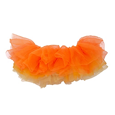Elly &amp; Emmy Size 0-6M 3-Piece Halloween Tutu, Headband, and Bootie Set in Orange. View a larger version of this product image.
