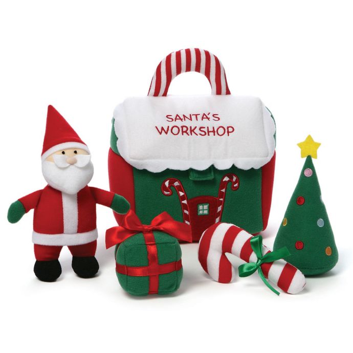 gund santa's workshop playset