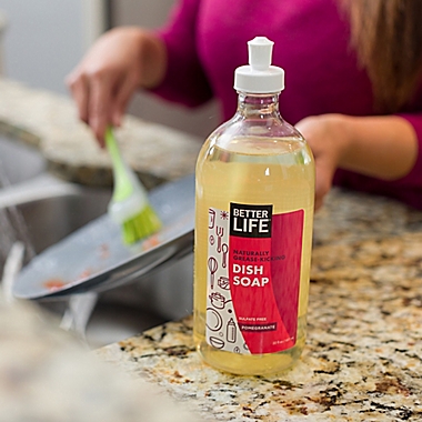 Better Life&reg; 22 Oz. Dish Soap in Pomegranate. View a larger version of this product image.