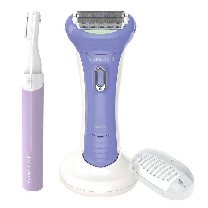 Remington® Advanced 4Blade Rechargeable Shaver with Almond Oil Bed