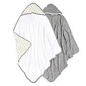Burt&#39;s Bees Baby&reg; 2-Pack Hooded Towels in Cloud