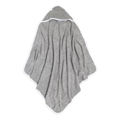 Burt's Bees Baby&reg; 2-Pack Hooded Towels in Cloud. View a larger version of this product image.