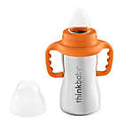 Alternate image 0 for thinkbaby&trade; 9 fl. oz. Sippy of Steel Sippy Cup in Orange
