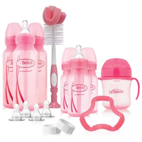 Dr. Brown&Amp;#39;S®Options+™ Bottle Gift Set In Pink | Buybuy Baby