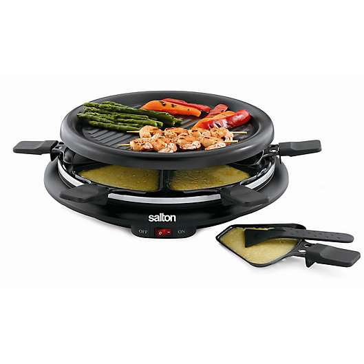 Alternate image 1 for Salton 6-Person Party Grill & Raclette Set