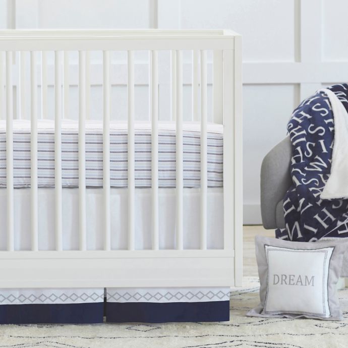 Just Born Dream 3 Piece Crib Bedding Set In Navy Buybuy Baby