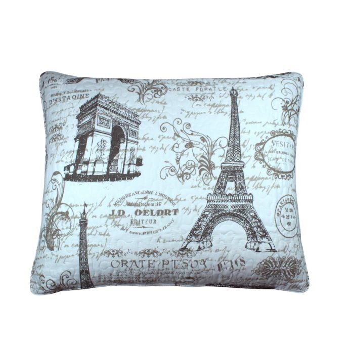 Paris Pillow Sham Bed Bath Beyond