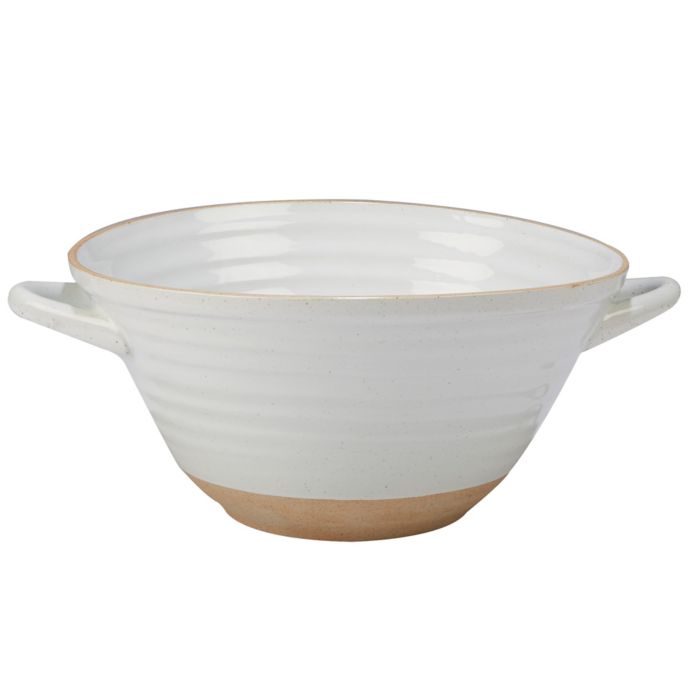 Certified International Artisan Deep Bowl with Handles Bed Bath & Beyond