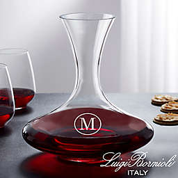 Luigi Bormioli Crescendo Personalized 68 oz. Captain's Wine Decanter