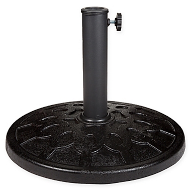 Pure Garden Ornate Round Umbrella Base. View a larger version of this product image.