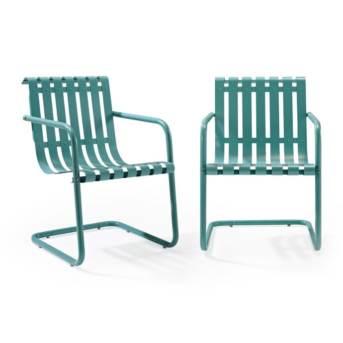 Crosley Gracie Indoor Outdoor Chairs Set Of 2 Bed Bath