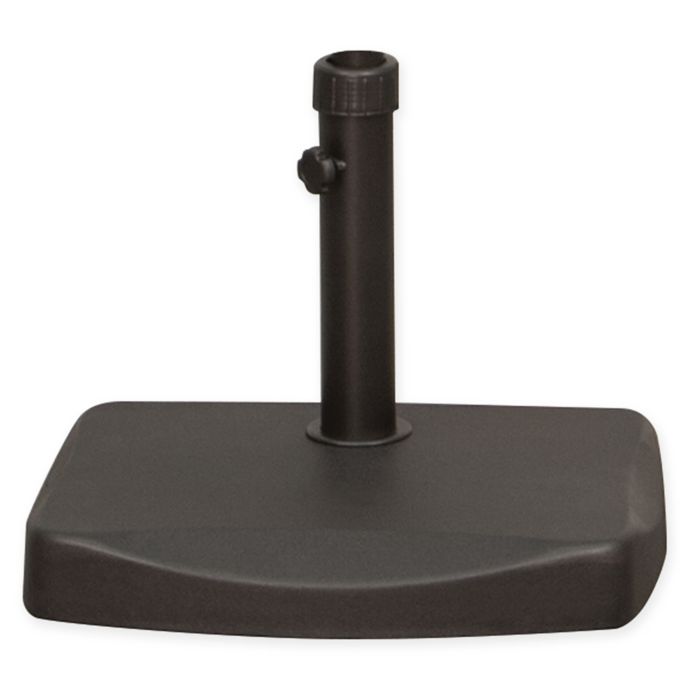 Simplyshade Marco Polycrete Half Umbrella Base In Black Bed Bath Beyond