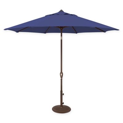 Simplyshade Aruba 9 Foot Octagon Aluminum Tilt Umbrella In Sunbrella Fabric Bed Bath Beyond