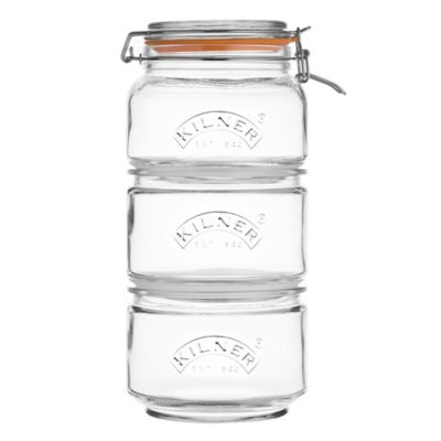 kilner coffee tea sugar jars