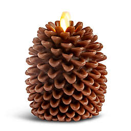 Luminara® 5-Inch Real-Flame Pine Cone Candle