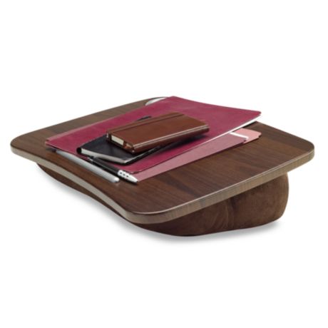 Brookstone E Pad Portable Laptop Desk In Chocolate Bed Bath