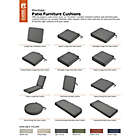 Alternate image 6 for Classic Accessories&reg; Montlake&trade; Fadesafe Square Patio Lounge Seat Cushion in Charcoal