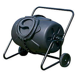 Koolscape 50-Gallon Wheeled Tumbling Composter in Black
