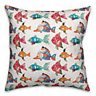Alternate image 0 for Designs Direct Fish Indoor/Outdoor Square Throw Pillow