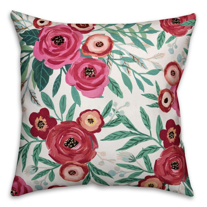 pink outdoor pillows