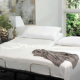 Cariloha® Resort 400-Thread-Count Viscose Made From Bamboo Dual/Split King Sheet Set in White