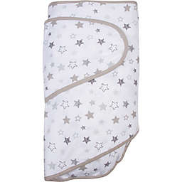 Miracle Blanket® Stars Swaddle Blanket in Grey
