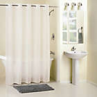 Alternate image 0 for Hookless&reg; Frosty Shower Curtain in White