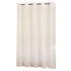 Alternate image 1 for Hookless&reg; Frosty Shower Curtain in White