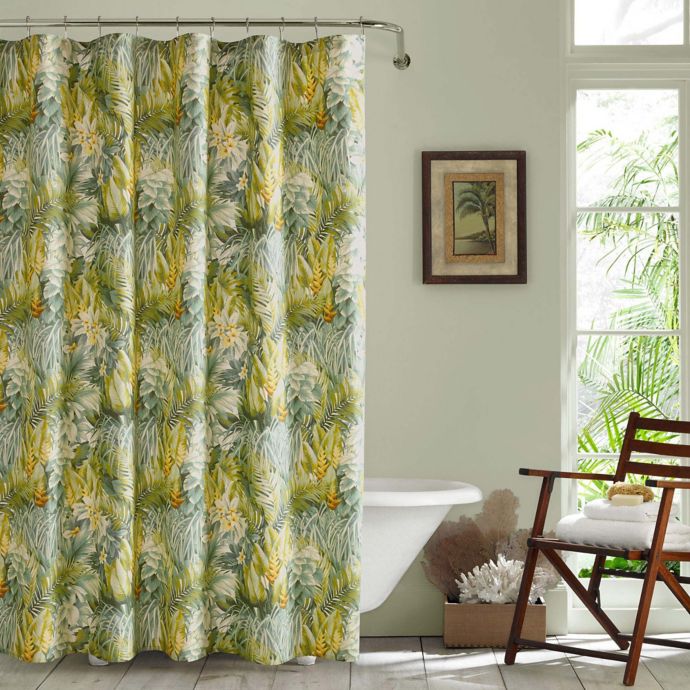 Tommy Bahama Cuba Cabana Shower Curtain In Green Bed Bath Beyond