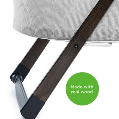 ingenuity wood foldaway rocking bassinet