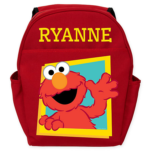 Alternate image 1 for Sesame Street® Hello Elmo Toddler Backpack in Red