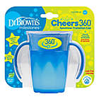 Alternate image 1 for Dr. Brown&rsquo;s&reg; Milestones Cheers360 7 fl. oz. Transition Cup with Handles in Blue