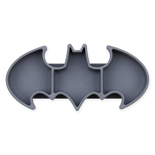 Alternate image 1 for Bumkins® DC Comics™ Batman Silicone Grip Dish in Black