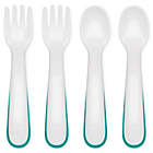 Alternate image 0 for OXO Tot&reg; 4-Piece Fork and Spoon Set in Teal