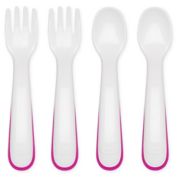 OXO Tot&reg; 4-Piece Fork and Spoon Set