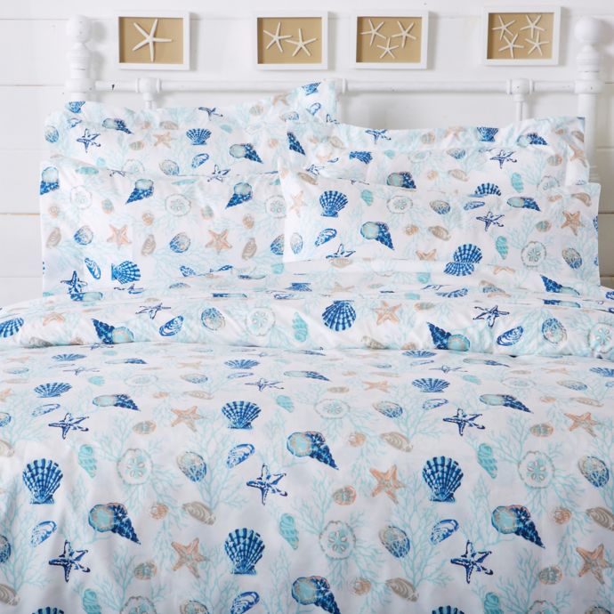 Great Bay Home Bali Coastal Duvet Cover Set Bed Bath Beyond